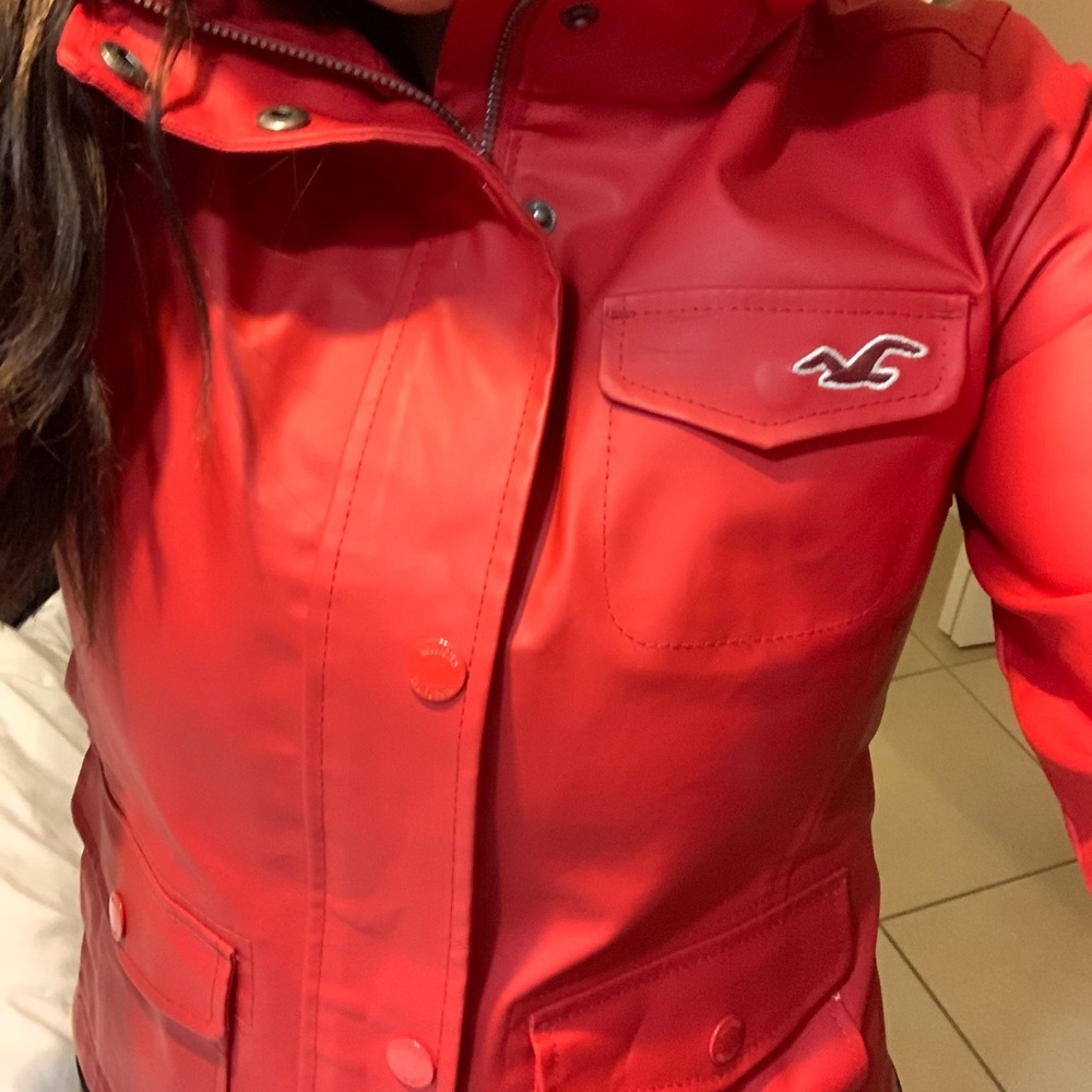 Hollister raincoat
